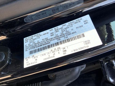 Used 2021 Ford F150 Platinum w/ FX4 Off-Road Package AWD/4WD image 37