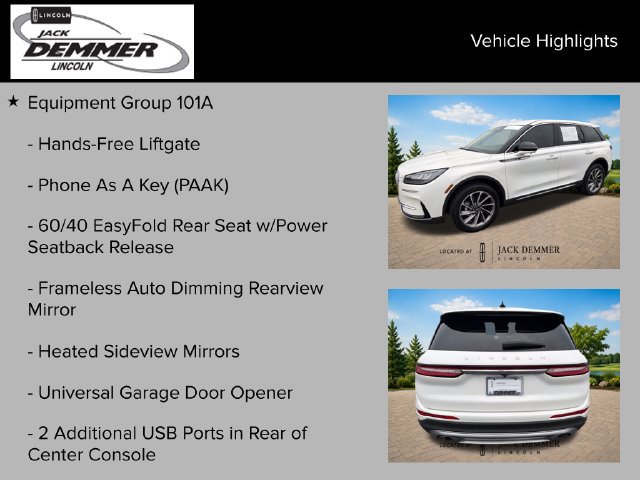 Used 2024 Lincoln Corsair AWD w/ Equipment Group 101A image 25