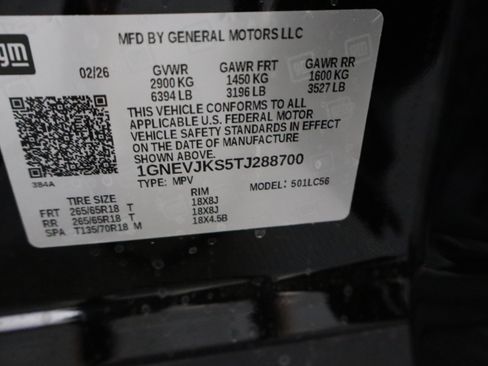 New 2026 Chevrolet Traverse Z71 w/ Enhanced Driving Package AWD/4WD image 36