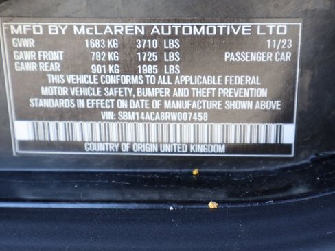 Used 2024 McLaren 750S image 26