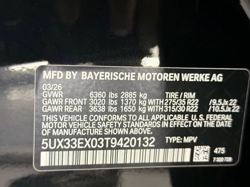 New 2026 BMW X6 xDrive40i w/ Climate Comfort Package AWD/4WD image 19