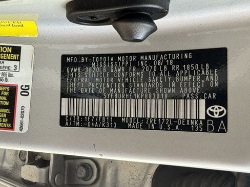 Used 2019 Toyota Corolla LE FWD image 33
