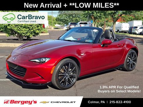 Used 2025 MAZDA MX-5 Miata Grand Touring w/ Appearance Package RWD image 1