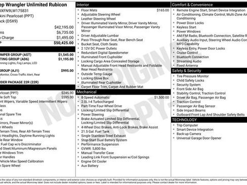 Used 2020 Jeep Wrangler Unlimited Rubicon w/ Steel Bumper Group image 23