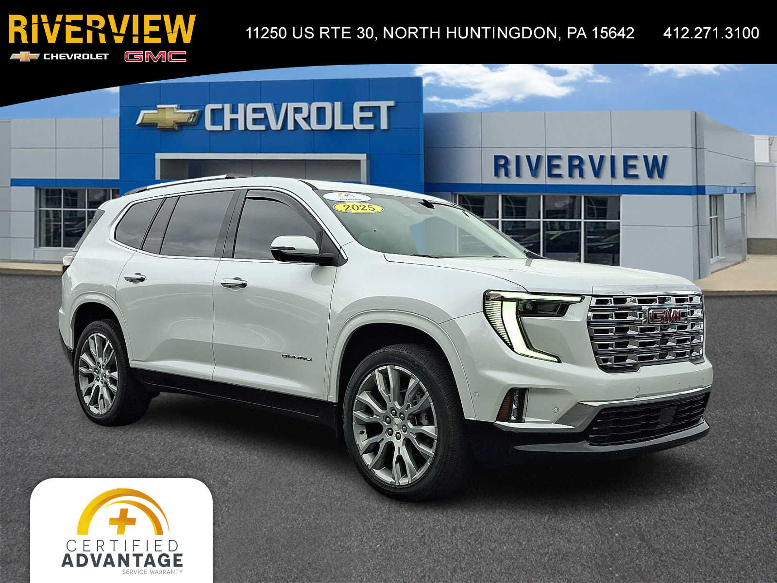 Used 2025 GMC Acadia Denali w/ Super Cruise Package AWD/4WD image 1