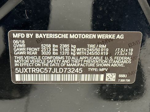 Used 2018 BMW X3 xDrive30i w/ Convenience Package image 23