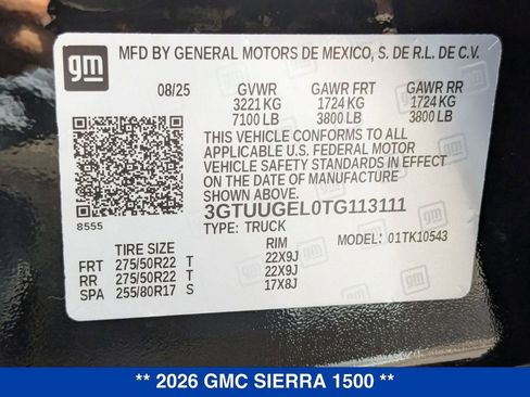 New 2026 GMC Sierra 1500 Denali w/ Denali Reserve Package image 39