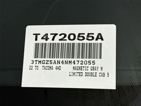 Certified 2022 Toyota Tacoma Limited w/ Black Out Package (TMS) AWD/4WD image 49