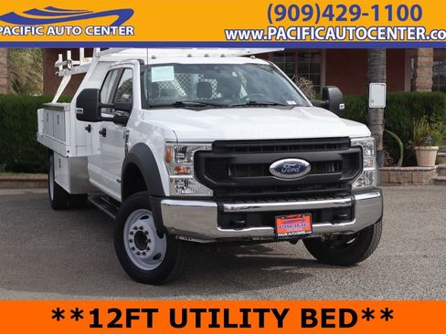 Used 2022 Ford F550 2WD Crew Cab Super Duty w/ Power Equipment Group image 1