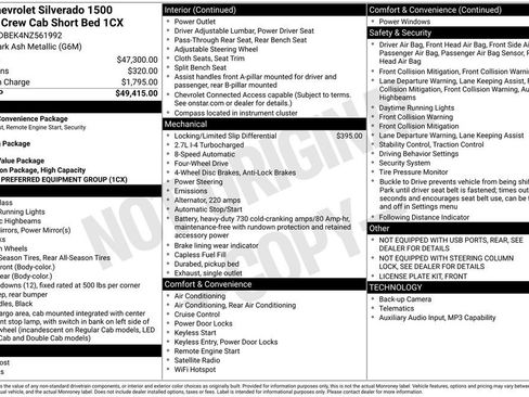 Used 2022 Chevrolet Silverado 1500 Custom AWD/4WD image 8