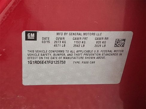 Used 2015 Chevrolet Volt Premium w/ Premium Trim Package image 26