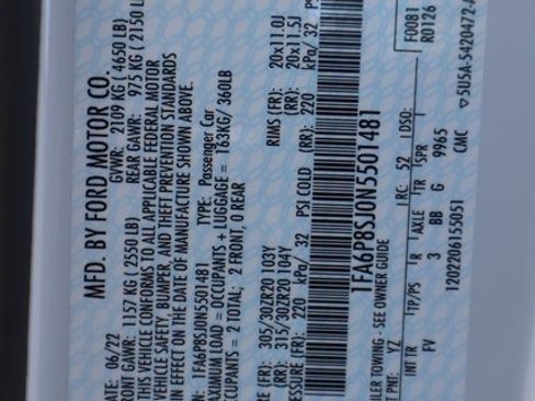 Used 2022 Ford Mustang Shelby GT500 w/ Carbon Fiber Track Pack image 41