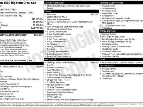 Used 2022 RAM 1500 Big Horn RWD image 23