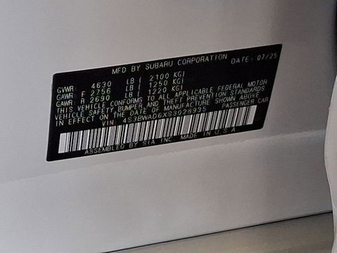 New 2025 Subaru Legacy Premium image 14