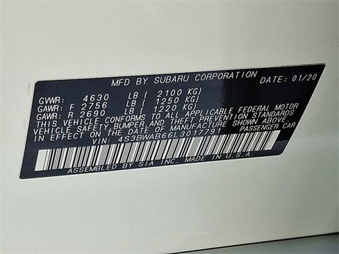 Used 2020 Subaru Legacy w/ Alloy Wheel Package image 26