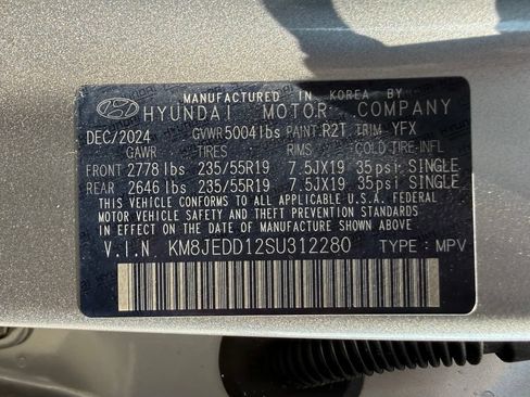 Used 2025 Hyundai Tucson Limited AWD/4WD image 33