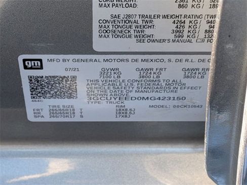 Used 2021 Chevrolet Silverado 1500 RST image 38