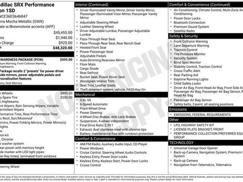 Used 2014 Cadillac SRX Performance w/ Driver Awareness Package image 28