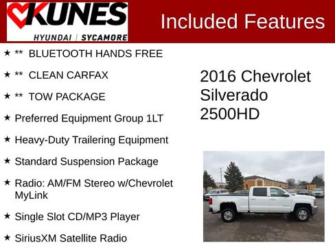 Used 2016 Chevrolet Silverado 2500 LT AWD/4WD image 2
