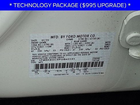 Certified 2023 Ford Explorer ST w/ Equipment Group 401A AWD/4WD image 29