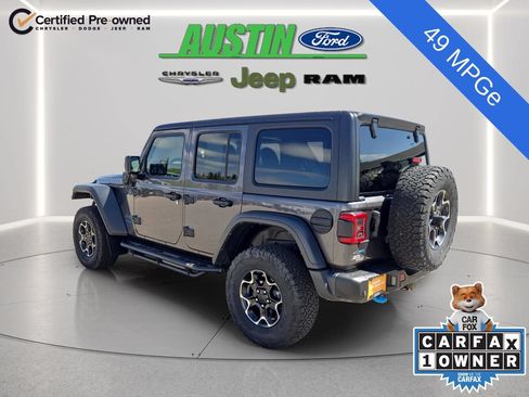Certified 2021 Jeep Wrangler Unlimited Rubicon 4xe w/ Dual Top Group AWD/4WD image 3
