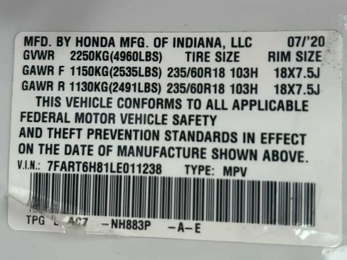 Used 2020 Honda CR-V EX-L image 36