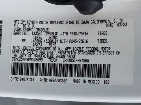 Used 2023 Toyota Tacoma SR5 image 27