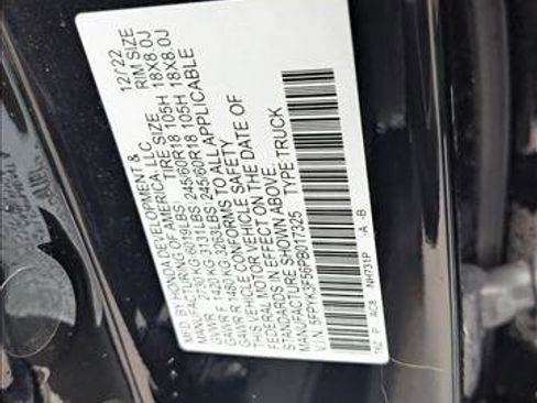 Certified 2023 Honda Ridgeline RTL image 23