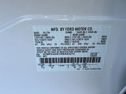 Certified 2024 Ford Edge SE w/ Black Appearance Package image 28