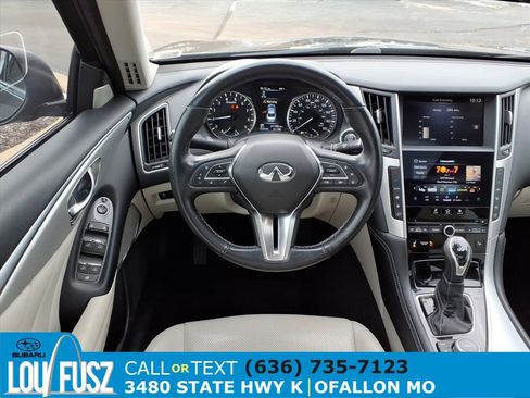 Used 2021 INFINITI Q50 Luxe w/ Seat & Sound Package image 7