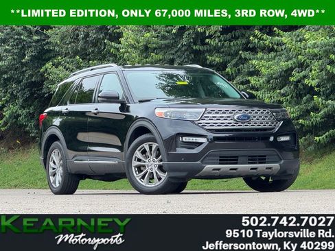 Used 2021 Ford Explorer Limited w/ Equipment Group 301A AWD/4WD image 1