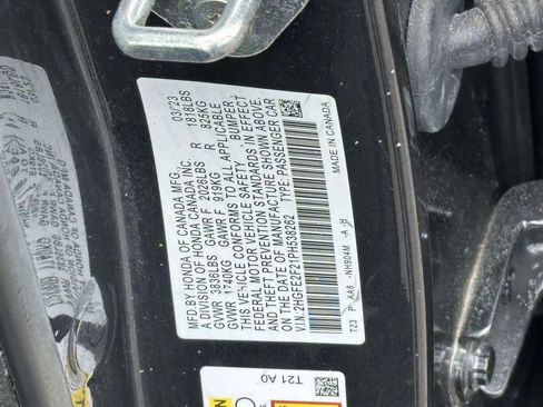 Certified 2023 Honda Civic LX image 15