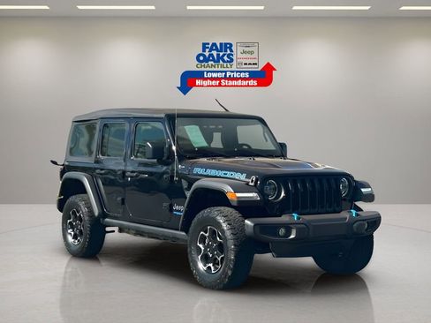 Used 2022 Jeep Wrangler Unlimited Rubicon 4xe image 1