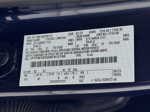 Used 2022 Ford F150 King Ranch w/ Equipment Group 601A High image 37