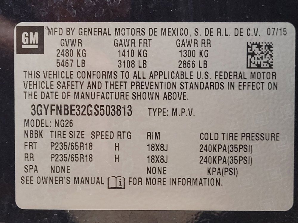 Used 2016 Cadillac SRX Luxury FWD image 33