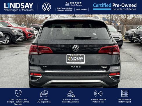 Used 2022 Volkswagen Taos SEL w/ Panoramic Sunroof Package image 4
