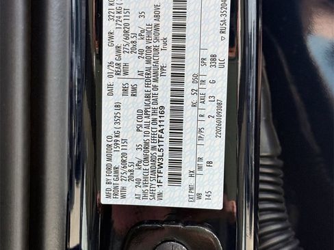 New 2026 Ford F150 XLT w/ Equipment Group 302A MID image 44