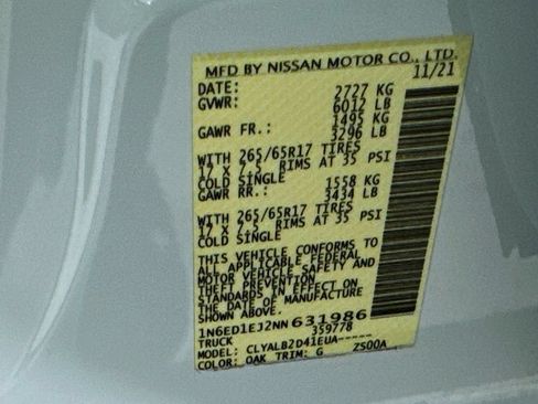 Used 2022 Nissan Frontier SV RWD image 36