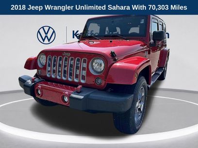 Used 2018 Jeep Wrangler Unlimited Sahara