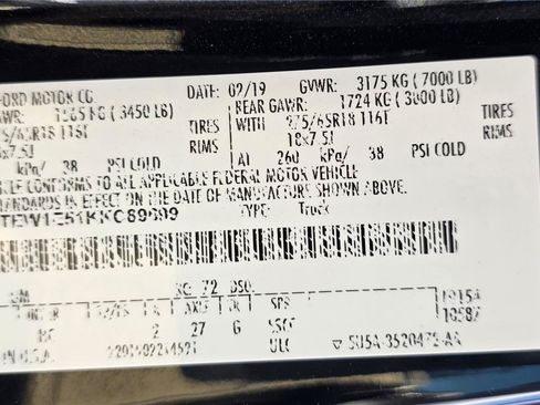 Used 2019 Ford F150 Lariat AWD/4WD image 22