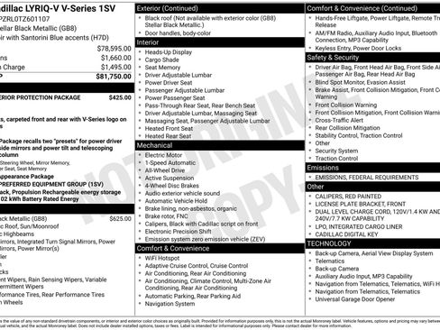 New 2026 Cadillac Lyriq V image 41