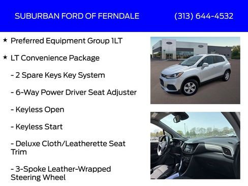 Used 2020 Chevrolet Trax LT w/ LT Convenience Package FWD image 4