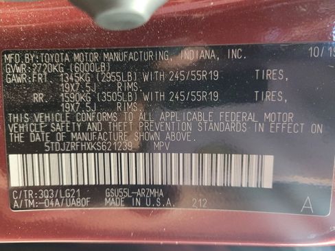 Used 2019 Toyota Highlander SE AWD/4WD image 33