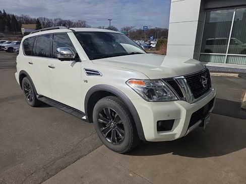 Used 2018 Nissan Armada Platinum w/ Captain Seat Package image 2