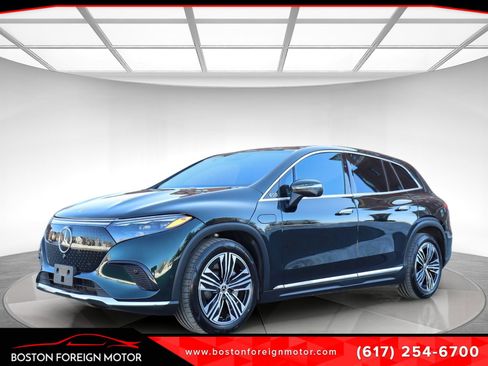 Used 2023 Mercedes-Benz EQS 450+ 4MATIC SUV w/ Pinnacle Trim Package image 1