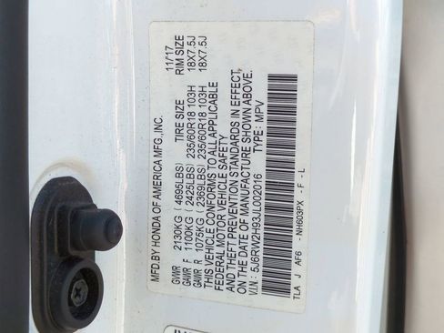 Used 2018 Honda CR-V Touring image 32