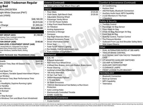 Used 2024 RAM 2500 Tradesman w/ Snow Chief Group AWD/4WD image 22