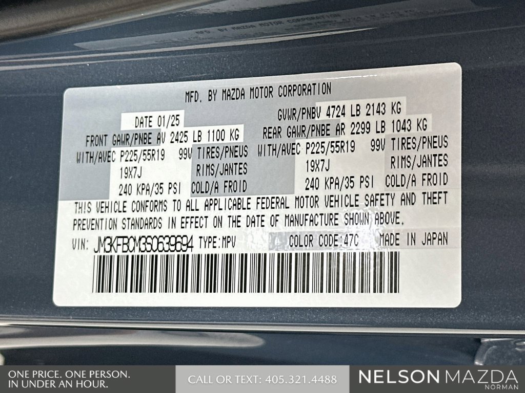 Certified 2025 MAZDA CX-5 Carbon Edition AWD/4WD image 35
