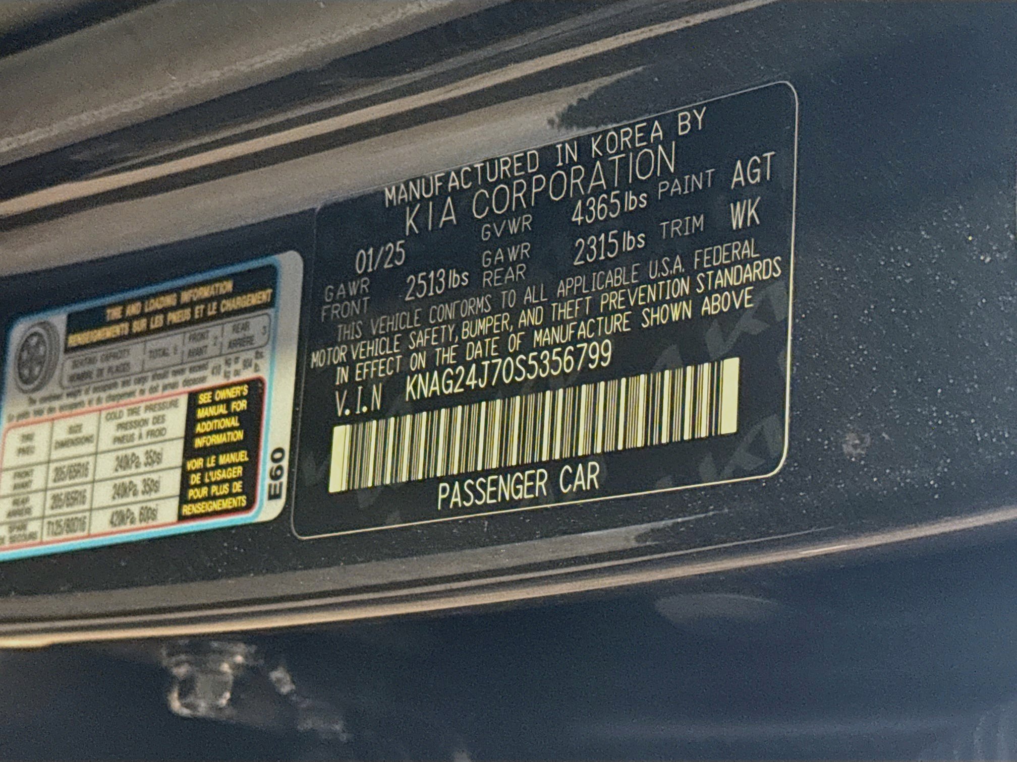 Used 2025 Kia K5 LXS FWD image 12