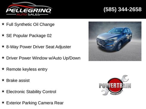 Used 2016 Hyundai Tucson SE w/ Option Group 02 AWD/4WD image 2